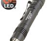 Streamlight ProTac 2L LED Flashlight, 180 lumens, Black. The combination of small size and C4 LED output results in one of the brightest tactical personal carry lights for its size! High, low and strobe modes. C4 LED. Solid state power regulation provides