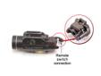 Battery door/switch assembly with integrated remote connector- It easily replaces the standard battery door/switch on existing TLR Series lights -Retains momentary/lock on function of original paddle switch
Manufacturer: Streamlight
Model: 69130
