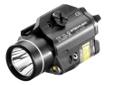 The Streamlight TLR-2 LED Laser Tactical Gun Mount Weaponlight usually ships within 24 hours. We are an authorized Streamlight dealer for all tactical light products, pouches, batteries and flashlight supplies.
Manufacturer: Streamlight Flashlights
Price: