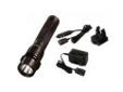 "
Streamlight 74308 Strion LED Light with 120V AC/DC (1) Holder Clam Pack
Strion C4 LED Rechargeable Flashlight
Specifications:
- Length: 5.90in
- Weight: 5.22oz with battery
- Lens: Borofloat high temperature glass
- Light Source: C4 LED technology
- Low
