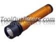 "
Streamlight 74347 STL74347 Strion LED Rechargeable Flashight with AC/DC - Orange
Features and Benefits:
3 levels of lighting: High, Medium, Low plus Strobe function
Run times vary from 2 hours up to 7.5 hours
Produces up to 160 lumens
Fully charged in
