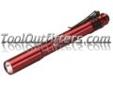 "
Streamlight 66120 STL66120 Stylus ProÂ® Red Penlight with White LED
Features and Benefits:
Compact, water resistant, durable construction withstands tough work environments and the red body color is easy to distinguish among tools
LED has a 30,000 hour