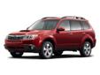 All pre-owned vehicles go through a 160 point safety inspection by our Toyota Factory trained technicians.
Dealer Name:
Toyota of Olympia
Location:
Olympia, WA
VIN:
JF2SH64659H744552
Stock Number: Â 
P4427
Year:
2009
Make:
Subaru
Model:
Forester
Series:
X