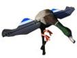 "
Lucky Duck (by Expedite) 21-20112-1 Super Pro Lucky Drake Flocked
Flocked Motorized spinner! Take waterfowl decoys up a notch or two...fully flocked-what a beauty! This Mallard Drake is a full size decoy, comes with an intermittent timer, is Remote