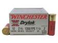 "
Winchester Ammo XSM122 Super X Drylok Super Steel 12 Gauge, 2 3/4"", 1 1/4oz 2 Shot, (Per 25)
Each Drylok Super Steel load features Winchester's exclusive, two-piece double-seal wad for complete water-resistance and a higher volume, barrel-protecting