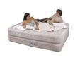 This revolutionary new airbed from Intex is the closest you will get to a traditional bed! Unique engineering provides the ultimate in comfort for luxurious sleep. The top and the sides of the bed are constructed with a special network of inter-connected
