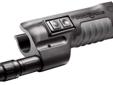 The SureFire 618LMG replaces the original forend of your Remington 870 shotgun. Compact 6-volt (2-battery) system features a virtually indestructible LED emitter focused by a TIR lens, which produces a brilliant beam optimized for close- to medium range