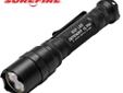 Surefire E2D LED Defender Ultra Dual-Output LED Flashlight, 5 / 500 Lumens. The E2D LED Defender Ultra is a compact 500-lumen flashlight featuring dual-output capability and self-defense enhancements. Utilizing a virtually indestructible high-performance