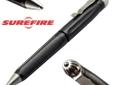 Surefire EWP-01, The Surefire Pen, with Window-Breaker Tailcap. The SureFire Pen boasts a rugged aerospace-grade aluminum body with an ultra-durable Mil-Spec Type III hard anodized finish. This retractable-tip pen is appointed with a tumble-polished