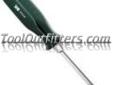 "
S K Hand Tools 81004 SKT81004 SureGripÂ® Round Keystone Slotted Screwdriver 3/8"" x 8""
Features and Benefits:
SK SureGripÂ® screwdrivers provide a sure grip at both ends
Comfortable square handles give you a secure grip even with greasy handles
Vapor