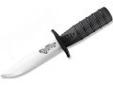 "
Cold Steel 80PHB Survival Edge Black Handle
Survival Edge (Black)
Survival Edge is butterfly light and strong as an ox and features a German 4116 Stainless Steel blade that is a
full 1"" wide and 5"" long and terminates in a strong clip point that's