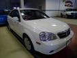 Napoli Suzuki
For the best deal on this vehicle,
call Marci Lynn in the Internet Dept on 203-551-9644
2008 Suzuki Forenza
Price: $ 9,450
Color: Â White
Body: Â Sedan
Transmission: Â Not Specified
Vin: Â KL5JD56Z78K856106
Engine: Â 4 Cyl.
Mileage: Â 51333
Call