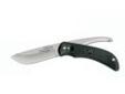 "
Outdoor Edge Cutlery Corp SB-10N Swingblade (Black) - Box
The most innovative hunting knife to hit the market in years.
Simply push the lock button and the SwingBlade changes from a drop-point skinner to the ultimate gutting blade to open game like a