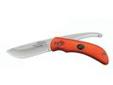 "
Outdoor Edge Cutlery Corp SZ-20N Swingblaze (Orange) - Box
Simply push the lock button and the blade changes from a drop-point skinner to the ultimate gutting blade to open game like a zipper. Cuts beneath the skin to eliminate the chance of cutting