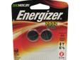 Energizer Lithium Coin #2032 3Volt (2-pack) 2032BP-2
Manufacturer: Energizer
Model: 2032BP-2
Condition: New
Availability: In Stock
Source: http://www.fedtacticaldirect.com/product.asp?itemid=46896