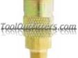 "
Milton 786 MIL786T-Style Coupler, 1/4"" NPT Male
"Model: MIL786
Price: $5.38
Source: http://www.tooloutfitters.com/t-style-coupler-1-4-npt-male.html