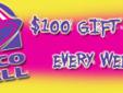 Coupons Completely FREE And Save Extra Revenue, Intrigued?
$100 Tacobell gift card and much more for FREE
