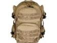 "
NcStar CBT2911 Tactical Back Pack Tan
Tactical Back Pack, Tan
- Main compartment dimensions: 18"" H x 12"" W x 6"" D
- Side pockets, two on each side: 5"" H x 5"" W x 1Â½"" D
- Front pockets: Top 8"" H x 4Â½"" W x 2"" D & Bottom 9Â½""H x 9Â½""W x 3"" D
-