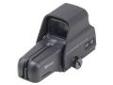 "
EOTech 516.A65 Tactical CR123 65MOA Circle/1MOA Dot
Specifications:
- Buttons on left side of sight (not in back) to work specifically with magnifiers
- CR123 Lithium batteries; model with 65 MOA ring/1 MOA dot reticle
- Raised 7mm base with knurled