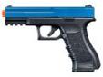 "
Umarex USA 2261021 Tactical Force Combat CO2 15 Round Blue
The Tactical Force Combat CO2 Airsoft gun has a drop-out magazine for easy reloading and realistic handling. The double action, 15-shot capacity pistol allows you to experience the reality of