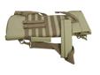 Tactical Rifle Scabbard/Tan Specifications: - The NcStar Tactical Rifle Scabbard is designed for shoulder carry or modular mounting. - Webbing on both side with four detachable PALS straps for ambidextrous usage. - Six D-ring locations for attaching the
