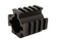 "
TacStar Industries 1081100 Tactical Shotgun Rail Mount Short
TacStar Tactical Shotgun Rail Short Aluminum Black
This adapter allows for easy mounting of tactical lights and/or lasers on your tactical shotgun. The mount has three standard Picatinny rails