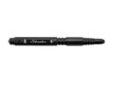"
Schrade SCPEN5BK Tactical Stylus Black
Schrade Tactical Stylus Pen, Black
Specifications:
- Overall Length: 5.2""
- Weight: 1.1 oz. "Price: $20.35
Source: http://www.sportsmanstooloutfitters.com/tactical-stylus-black.html