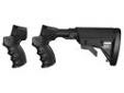 "
Advanced Technology Intl A.1.10.1195 Talon Tactical Stock with SRS Mossberg
ATI Mossberg Talon Tactical Shotgun Stock System
Features:
- Includes the Scorpion Recoil Six Position Buttstock and the Scorpion Recoil Pistol Grip Stock
- 3M Industrial Grade
