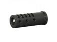 The INTRAFUSEÂ® AK Slot Muzzle Brake is perfect to help with the tough AK muzzle climb. The 5 top slots and the 6 side ports (3 on each side) let you get more control of your AK. Finished in a manganese phosphate on high strength steel, this brake can