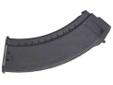 Tapco AK47 Smooth Side Low Drag Magazine 7.62x39 30 Rounds Black. The Tapco Smooth Side Low Drag 30 round AK-47 magazine was modeled after the original Bulgarian steel magazine. The magazine is designed to hold 30 rounds of 7.62x39 ammunition in a double