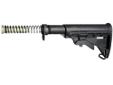Tapco AR15 T6 6-Position Stock w/Buffer, Spring, Tube, & HW Mil-Spec. The Mil-Spec AR T6 6-position adjustable stock allows you to fit the rifle to your needs and has been built to meet all military specifications. The extension tube is second to none and