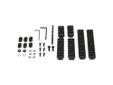 Tapco AR15 Ultimate Picatinny Accessory Rail Set Black. The Tapco Ultimate Rail Kit for AR-15 round handguards will provide you with any and all the lightweight polymer standard 1913 picatinny rails your weapon could possibly need. The kit includes two 5"