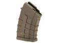 Due to the many legal restrictions on magazine capacities in some states, Tapco offers a 10 round version of the popular AK-47 magazine. This high strength composite magazine offers the aggresive look and feel of our standard 30rd AK-47 magazine but