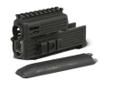 Tapco Intrafuse AK47 Quad Rail Handguard Black. The Tapco INTRAFUSE AK Quad Rail Handguard features a lower handguard which comes with a concealed Picatinny rail on the bottom, two pre-installed side rails, and a heat shield. Throw in a matching upper