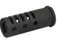 The INTRAFUSE AK Slot Muzzle Brake is perfect to help with the tough AK muzzle climb. The 5 top slots and the 6 side ports (3 on each side) let you get more control of your AK. Finished in a manganese phosphate on high strength steel, this brake can