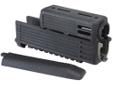 Tapco Intrafuse AK47 Standard Handguard Black. The Tapco INTRAFUSE AK Handguard features a lower handguard which comes with a concealed Picatinny rail on the bottom and a heat shield. Throw in a matching upper handguard with a Picatinny rail, add a bit of
