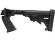 Tapco Intrafuse Saiga T6 6-Position Stock Set Black. The INTRAFUSE Saiga T6 Stock Set is designed so all you have to do is pop off the standard buttstock assembly and replace it with the Tapco T6 stock system. This system includes Tapco's popular T6 6