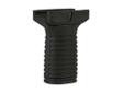 Tapco INTRAFUSE Shorty Vertical Grip Black. A shortened version of Tapco's Standard Length Vertical Grip. The reduced length will not interfere when using large capacity mags in your AK or AR Rifle. The Tapco INTRAFUSE Shorty Vertical Grip is designed to