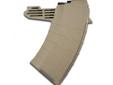 Tapco designed their SKS Detachable Magazines with serious shooters in mind. The mag body, made of high strength composite, has horizontal grooves cut into it for an enhanced gripping surface. Tapco has used the highest quality interior components and