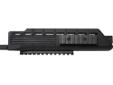 Tapco Saiga Picatinny Rail Handguard Black. Saiga rifles continue to be the new rage, so why not take yours to the next level with our INTRAFUSE Saiga Handguard? Included are a sling nut and three removable accessory rails allow you to bolt almost