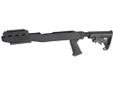 Tapco SKS 6-Position Railed Stock System Black. The Tapco SKS Railed Stock system gives you a 6 position adjustable T6 stock that will accommodate any sized shooter, a SAW Style Pistol Grip for greater comfort and control, and an upper handguard rail for
