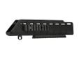 This versatile handguard is a crucial addition to anyone upgrading their Saiga rifle or shotgun. With the optional side and bottom rails this modular unit is designed for maximum flexibility to fit the user's ideal configuration. This lightweight unit has