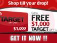 $1,000 âTARGET Gift Card Give Away!!
Get Yours Now This Won't Last Long!!
OR
Check Other Freebies! Here