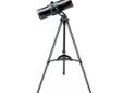 With an LED electronic red dot finderscope, 500mm focal length and 114mm objective mirror, the Spacestation 114ST is ideal for any astronomer.Specifications: - 114x 500mm Reflector ST- Mount: Single Fork Arm Altazimuth - Finderscope: Red Dot Starpointer-