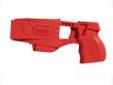 "
ASP 07340 Taser Red Gun X26
All too frequently, law enforcement officers have been killed in a training environment with ''unloaded'' firearms. Red handled weapons become indistinguishable from live firearms when held in the hand. Aluminum castings are