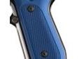 "
Hogue 99173 Taurus PT99+ Grips w/Decocker Checkered Aluminum Matte Blue Anodized
Hogue Extreme Series Aluminum grips are precision machined from solid billet stock Aerospace grade 6061 T6 aluminum. Carefully engineered and sized for ultimate fit, form