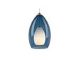 NOTE: DIFFERENT COLOR/FINISH MAY BE PICTURED*Requires Free Jack Canopy (not included) to complete installation Rich, translucent Murano glass surrounds a small frost raindrop glass Includes low-voltage, 35 watt halogen bi-pin lamp and six feet of