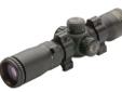 Scope is design and calibrated for crossbows that shoot in the 275 - 365 fps range with variable speed and arrow drop compensation settings and requires no adjustment for distance. Consists of three duplex crosshairs and four dots calibrated for 20, 30,