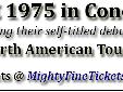 The 1975 Fall Tour Concert Tickets for Portland, Oregon
Concert Tickets for Roseland Theater in Portland on November 13, 2014
The 1975 will arrive for a concert in Portland, Oregon on Thursday, November 13, 2014. The 1975 Fall North American Tour Concert