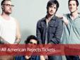 The All American Rejects Tickets Perfect Vodka Amphitheatre
Friday, August 05, 2016 07:00 pm @ Perfect Vodka Amphitheatre
The All American Rejects tickets West Palm Beach beginning from $80 are among the commodities that are highly demanded in West Palm